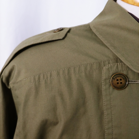 AQUASCUTUM Aqua 5 Men's Hampstead Trench  Size 42L - Picture 2 of 9